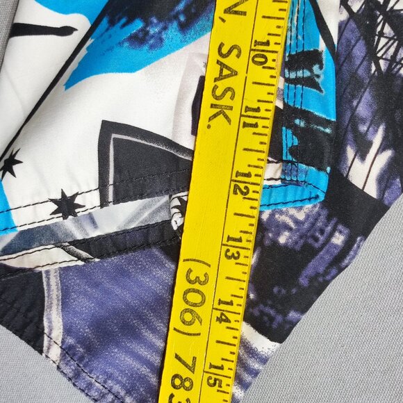 Billabong board shorts men's size 34 blue white black colour Australia Sydney - Picture 9 of 10